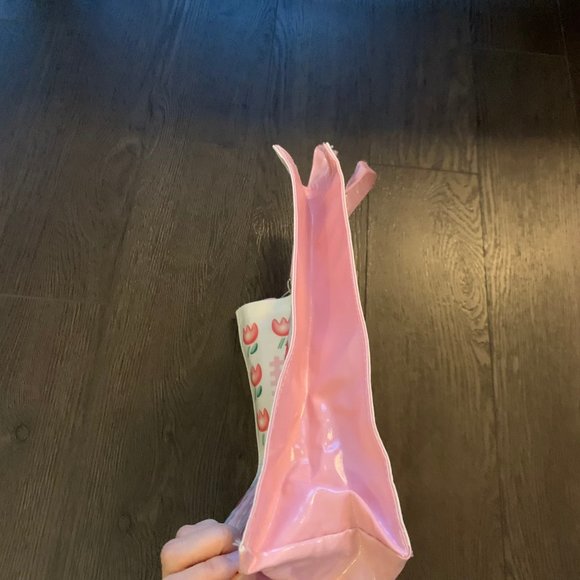 VINTAGE 1997 HELLO KITTY PLASTIC TOTE BAG - Picture 6 of 14